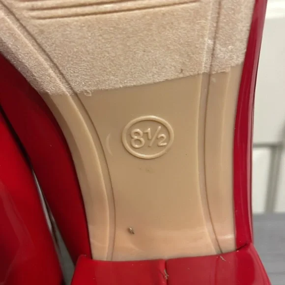 A New Day Women's Red Ballet Flats - Picture 4 of 4